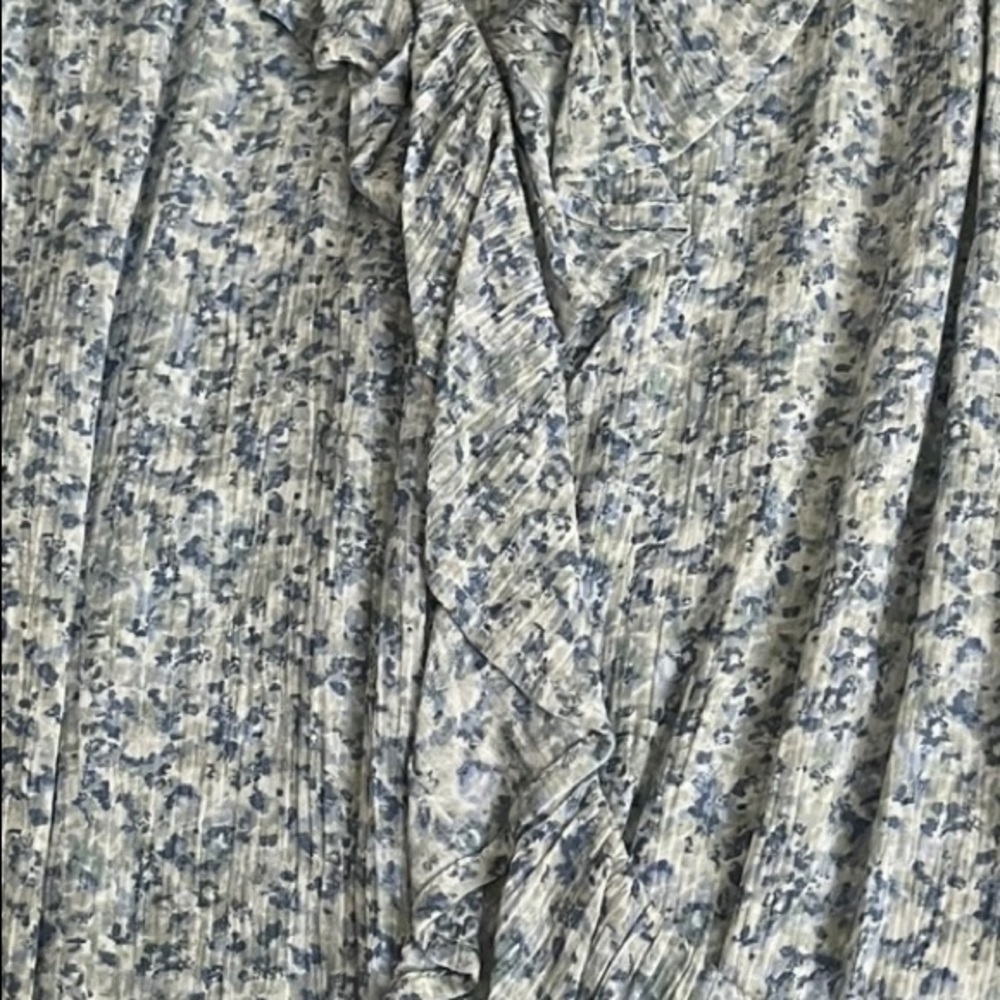 Abercrombie & Fitch Womens Ruffle Wrap Bodysuit